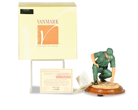 Vanmark Careers 'Signcutting' Sculpture