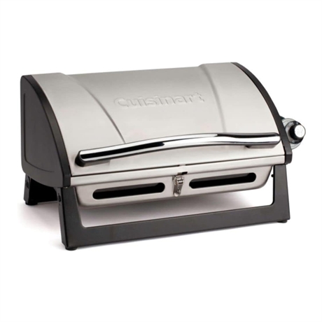Cuisinart CGG-059 Grillster Portable Gas Grill – Compact Tabletop Propane Grill