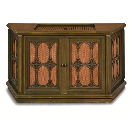 1960s Magnavox Stereo Console – Tambour Doors, Fully Functional