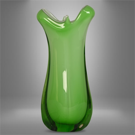 Mid-Century Art Glass Vase