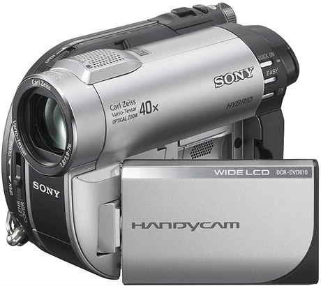 Sony DCR-DVD610 DVD Handycam Camcorder with 40x Optical Zoom