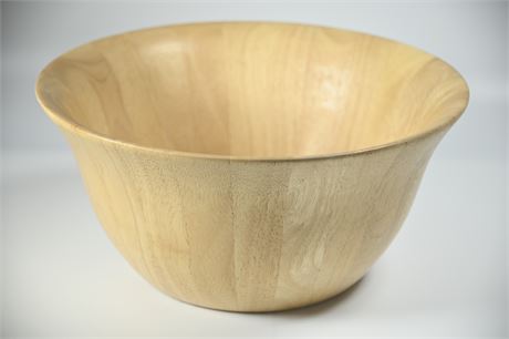 Clay Art Wood Fruit Bowl