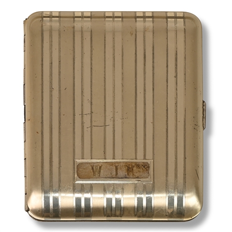 Antique Elgin Sterling Silver Cigarette Case