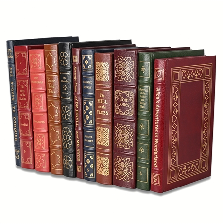 Easton Press Leather Classics – 11-Volume Collection of Iconic Literature