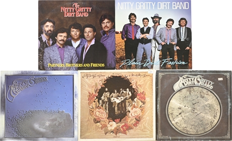 Nitty Gritty Dirt Band - 5 Albums (1974-1985)