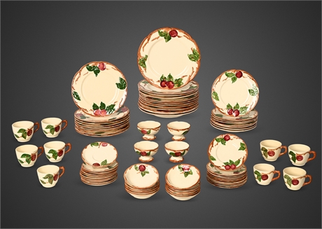 Franciscan Apple 72‑Piece Dinnerware Set — USA Made
