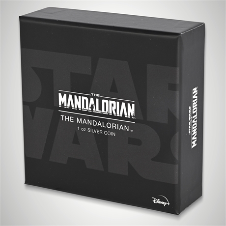 Star Wars Mandalorian 2021 1oz Silver Coin NZ Mint Ltd (5,000)