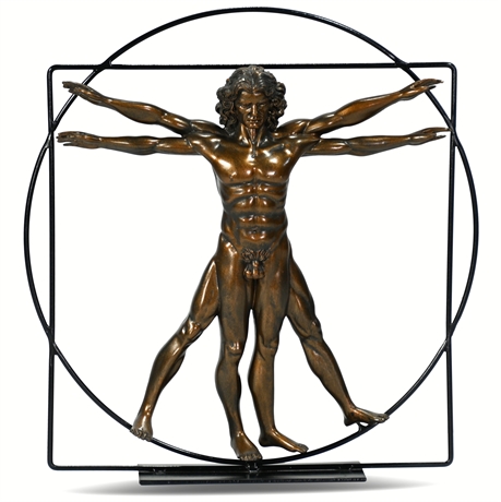 'Vitruvian Man' Sculpture