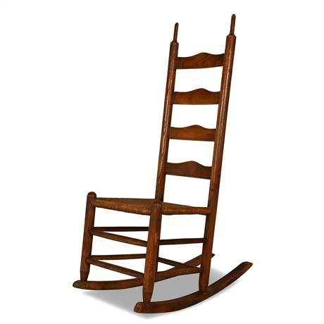 Shaker Style Ladder Back Rocking Chair