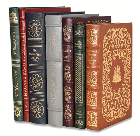 Easton Press Leather Classics – 7-Volume Collection of Ancient & Classics