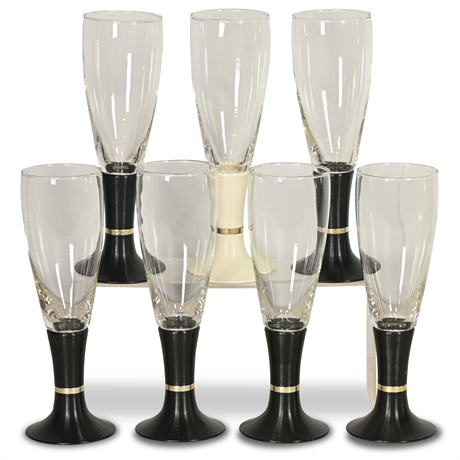 Libbey David Douglas Champagne Glasses