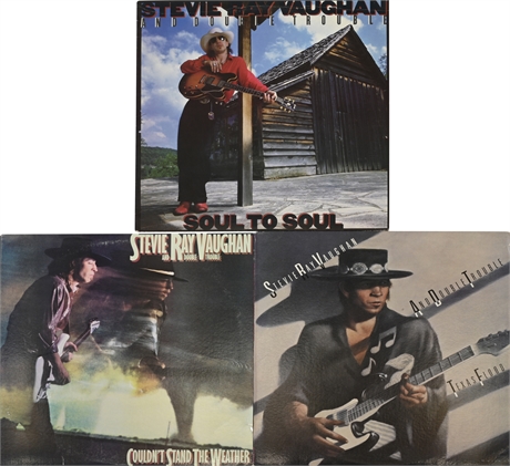 Stevie Ray Vaughan - 3 Albums (1983-1985)