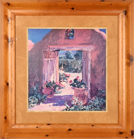 "Santa Fe Garden Gate"