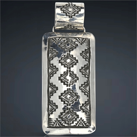 Vincent J. Platero Sterling Pendant