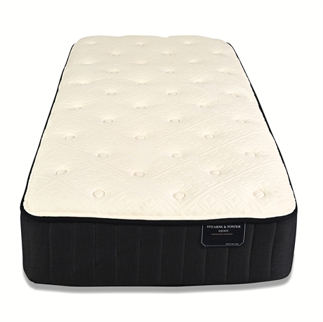 Stearns & Foster Estate "Rockwell" Luxury Plush Tight Top Twin Mattress