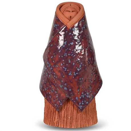 Esta Bain Blanket Woman Sculpture