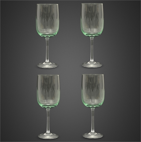 Pfaltzgraff Garden of Eden 18oz Iced Tea Glasses Set of 4 Green