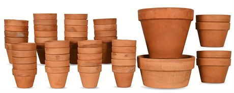 48 Terracotta Planters