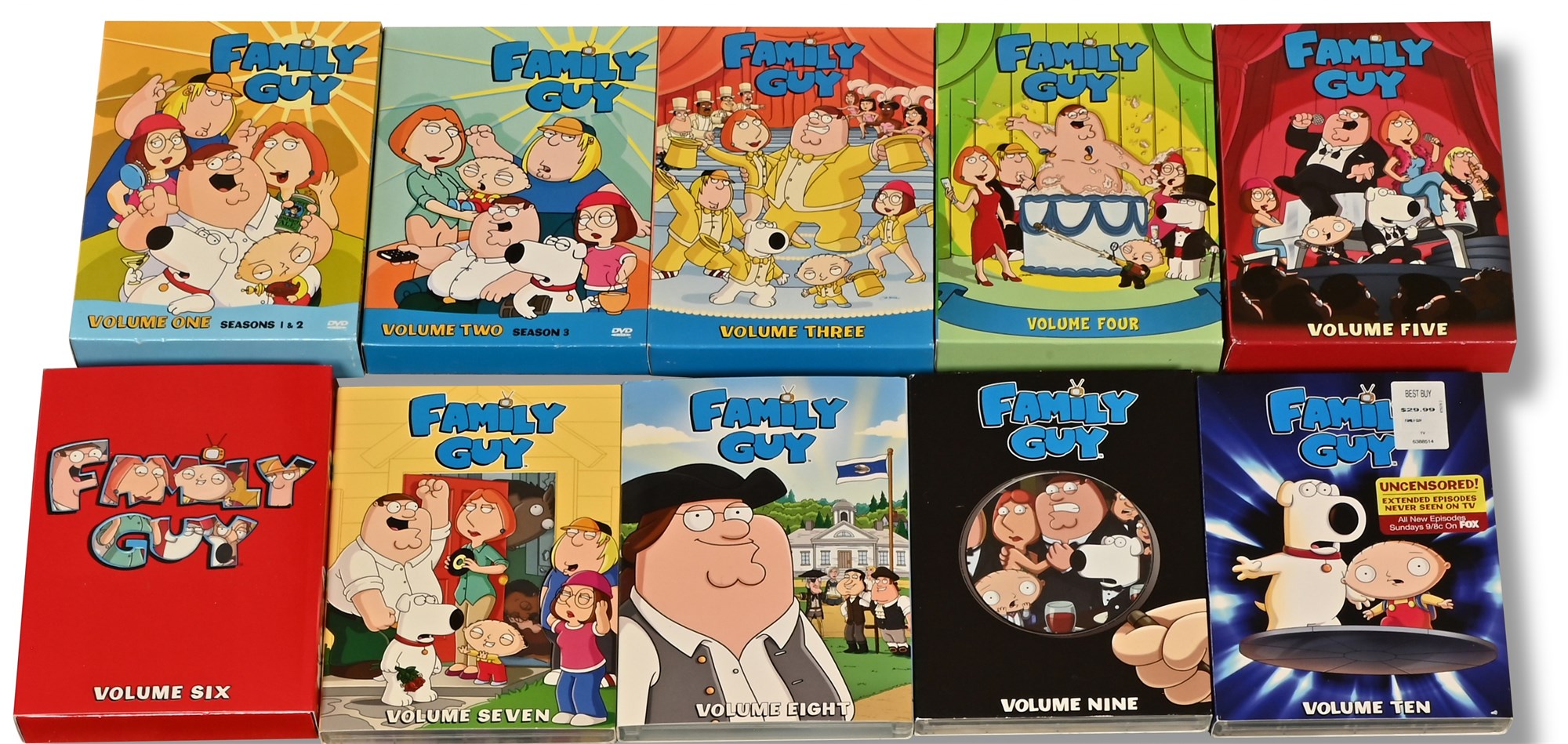 NM Auctions | Innovative Auction, Liquidation & Estate Sales - Family Guy  Box Sets