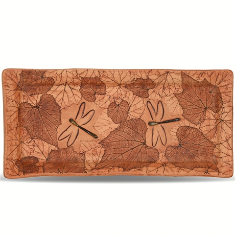 Malabar Pottery Dragonfly Tray