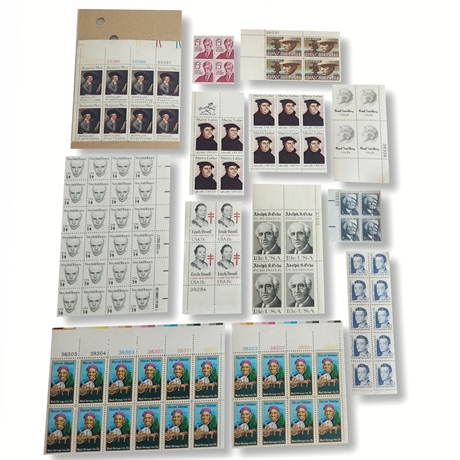 Uncut Stamp Collection