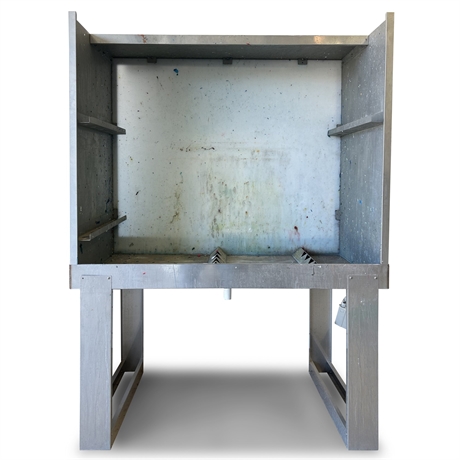 Vastex Washout Booth for Screen Printing with Spray Gun Attachment