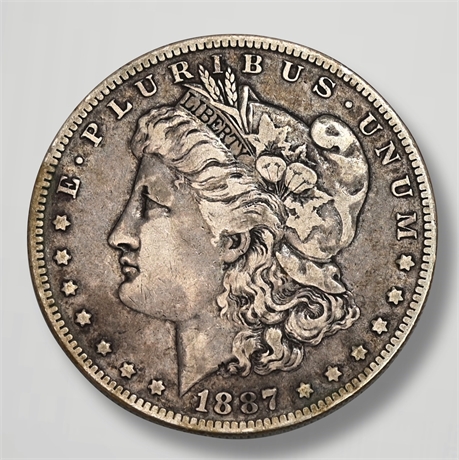 1887 Morgan Silver Dollar - New Orleans Mint