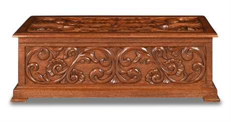 Spanish Colonial Style Carved Chest