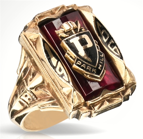 10K Gold Park Hill Class Ring (1966)