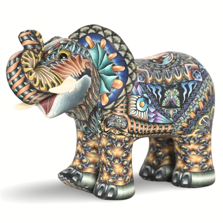 Jon Anderson Polymer Clay Elephant