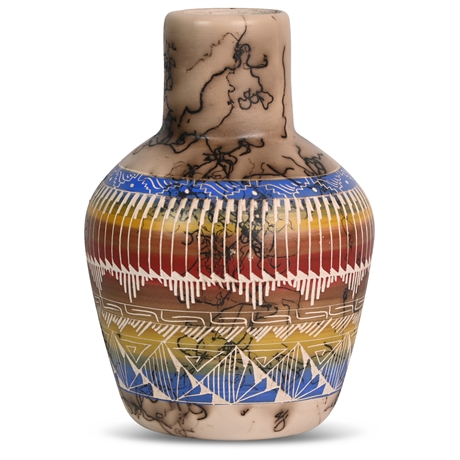 Navajo Sgraffito Vase