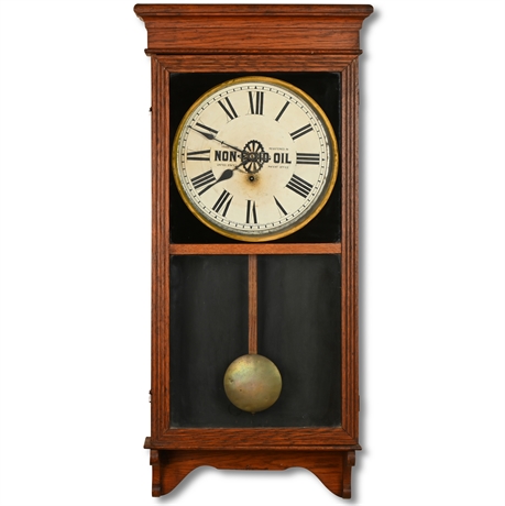 Antique Sessions Oak Wall Clock