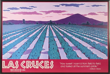 "Las Cruces, New Mexico" Framed Poster