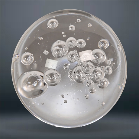 Silvestri Suspended Bubble Paper Weight