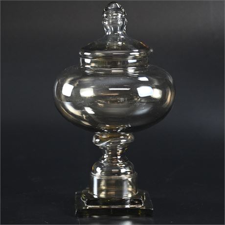 Mid-Century Pedestal Apothecary Jar
