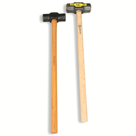 12 lb & 8 lb Sledge Hammers