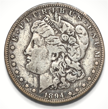 1894-O Morgan Silver Dollar - New Orleans Mint