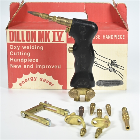 Dillon MK IV Oxy-Acetylene Welding-Cutting Torch