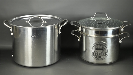 Le Gourmet Stainless Steel 12 qt Pot