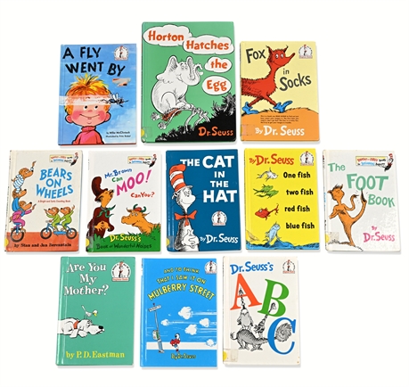 Lot of 11 Vintage Dr. Seuss & Beginner Books – Hardcover Children’s Classics