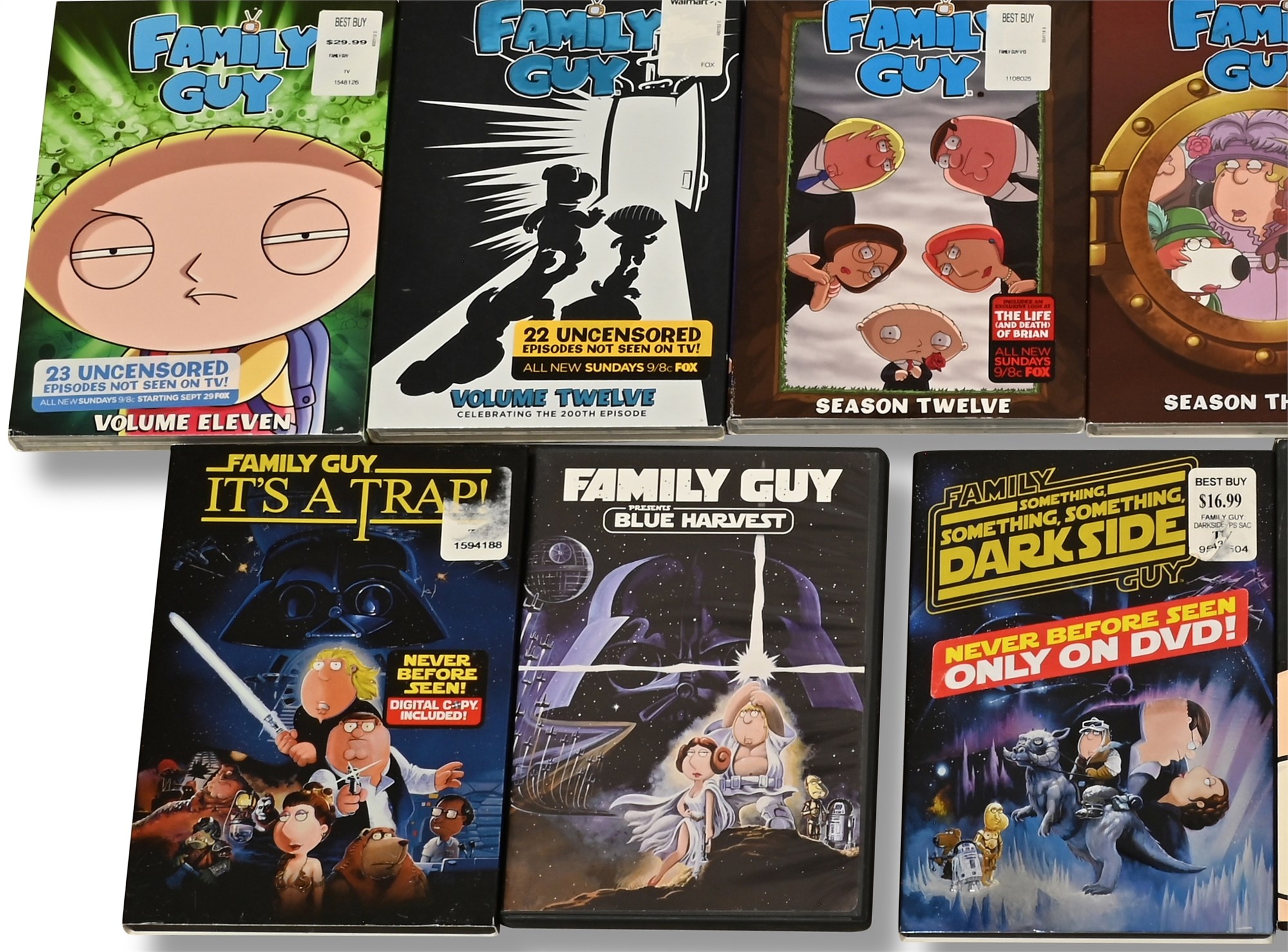 NM Auctions | Innovative Auction, Liquidation & Estate Sales - Family Guy  Box Sets