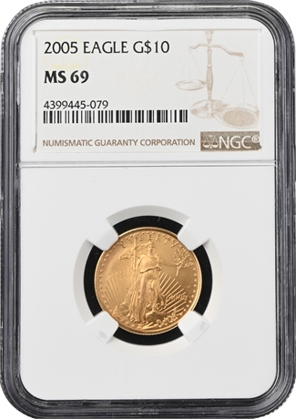 2005 $10 Gold Eagle