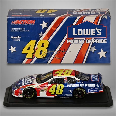 Jimmie Johnson #48 LOWES/Power of the Pride, 2003 Monte Carlo