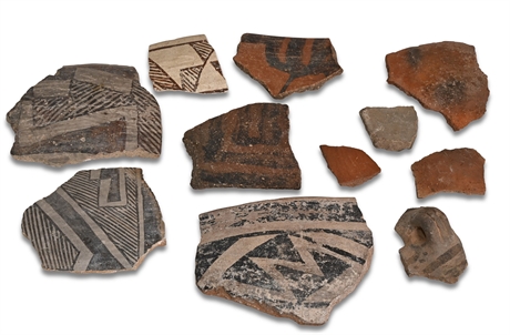 San Andres Pueblo Pottery Shards