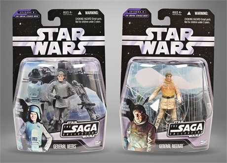 Star Wars: The Saga Collection - General Rieekan & General Veers