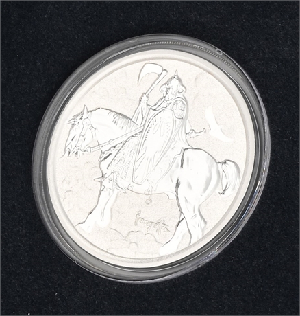 Frank Frazetta Death Dealer 1 oz Silver Coin APMEX COA #25/1000