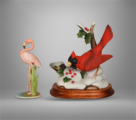 Pair of Andrea Sadek Porcelain Figurines