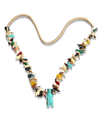 Authentic Native American Fetish Necklace