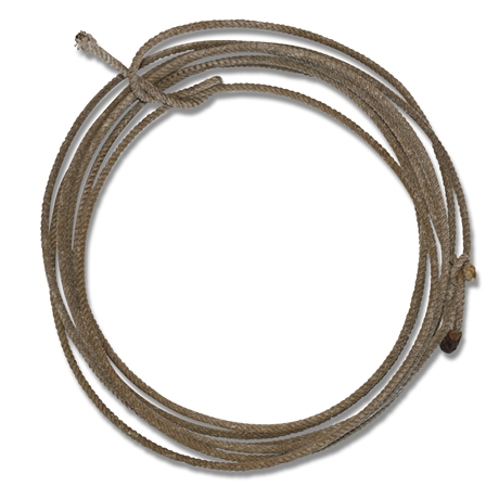 Vintage Lasso Rope and Crop