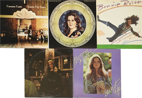 Bonnie Raitt 5 Albums (1971-1975)